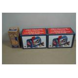 Vintage Ertl Die Cast Newspaper Stand and Coca-Cola Mailbox Collectors Tins