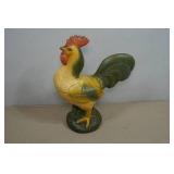 Antique Ceramic Rooster Candy Dish Tray