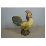Antique Ceramic Rooster Candy Dish Tray