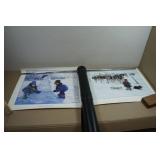 Robert Duncan Prints in Plastic Tube