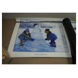 Robert Duncan Prints in Plastic Tube