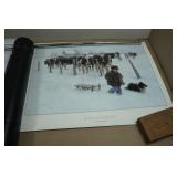 Robert Duncan Prints in Plastic Tube