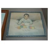 Assorted Child Themed Wall Art