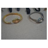 Assorted Vintage Wrist Watches and Bracelets