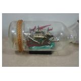 Vintage Wooden Ship Models