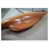 Vintage Wooden Ship Model
