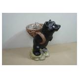Fishing Black Bear Garden Art