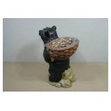 Fishing Black Bear Garden Art