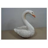 Vintage Resin Swan Statue