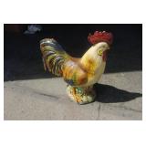 Vintage Ceramic Rooster Statue