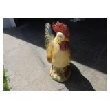 Vintage Ceramic Rooster Statue