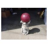Frog Prince Gazing Ball Statue