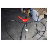 Heart Shaped Metal Hanging Basket Stands