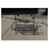 Wrought Iron Garden Bench
