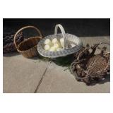Assorted Baskets and Candles