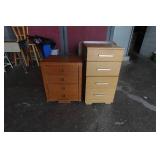 *2* Vintage Side Tables with Drawers