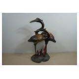 Bronze Herons Statue
