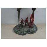 Bronze Herons Statue