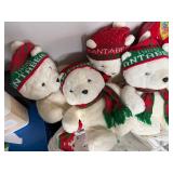 Assorted Dayton Hudson Santa Bears
