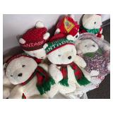 Assorted Dayton Hudson Santa Bears