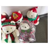 Assorted Dayton Hudson Santa Bears