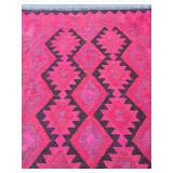 Very Nice Vintage Vintage Handmade Wool Rug