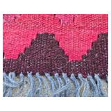 Very Nice Vintage Vintage Handmade Wool Rug