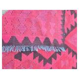 Very Nice Vintage Vintage Handmade Wool Rug