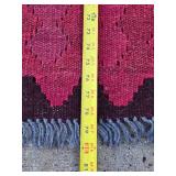 Very Nice Vintage Vintage Handmade Wool Rug