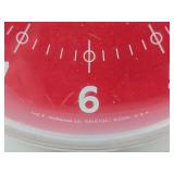 Vintage Mid Century Round Kitchen Wall Clock