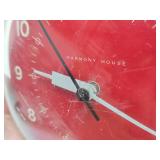 Vintage Mid Century Round Kitchen Wall Clock