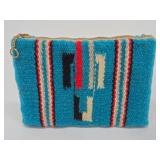 Vintage Hand Woven Southwestern Wool Chimayo Purse by Ganscraft