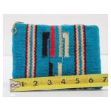 Vintage Hand Woven Southwestern Wool Chimayo Purse by Ganscraft
