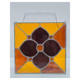 Vintage Stained Glass Window Light Catcher