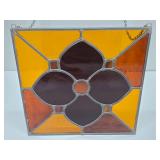 Vintage Stained Glass Window Light Catcher