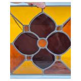 Vintage Stained Glass Window Light Catcher