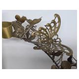 Very Nice Vintage Highly Detailed Brass & Copper Butterfly Displays