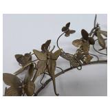 Very Nice Vintage Highly Detailed Brass & Copper Butterfly Displays