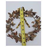 Very Nice Vintage Highly Detailed Brass & Copper Butterfly Displays