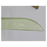 Very Cool Vintage Vaseline Glass Knife w/Original Box