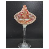 Beautiful Signed Art Glass Vase
