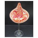 Beautiful Signed Art Glass Vase