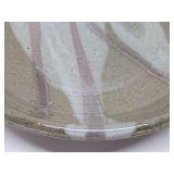 Large 14" MCM Stoneware Charger #1