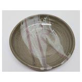 Large 14" MCM Stoneware Charger #1