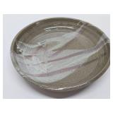 Large 14" MCM Stoneware Charger #1