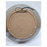 Large 14" MCM Stoneware Charger #1