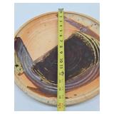 Large 16" MCM Stoneware Charger #2