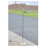 Very Cool Mid Century Chrome Torchiere Floor Lamp