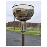 Very Cool Mid Century Chrome Torchiere Floor Lamp
