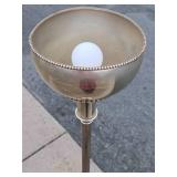 Very Cool Mid Century Chrome Torchiere Floor Lamp